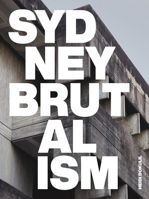 cover image of Sydney Brutalism